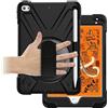 eSTUFF ES681555-BULK custodia per tablet 21,1 cm [8.3] Cover Nero (AUSTIN Defender Case iPad - Mini 6/7 with hand strap and - s