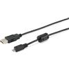 Equip 128551 cavo USB 1,8 m USB 2.0 USB A Micro-USB B Nero