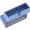InLine Adattatore USB 3.0 interno - presa-spina per collegamento post - angolato in alto