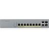 Zyxel SWITCH ZYXEL GS1350-12HP NebulaFlex Switch Managed per CCTV 8p Gigabit PoE (130W) 2p SFP 2p Gigabit Uplink MngCloud 1Y