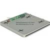 Delock Alloggiamento esterno per unità SATA Slim-in da 5,25 da 9,5/12,7 mm a USB Type-C maschio argento