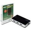 DIGITUS HUB 4 PORTE USB 3.0 CON ALIMENTATORE COLORE NERO