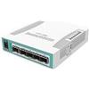 MikroTik, Cloud Router Switch 106, 1C, 5S with QCA8511 400MHz CPU, 128MB RAM, 1x Combo port ), 5 x SFP
