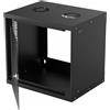 Intellinet 714174 rack 9U Da parete Nero (NETWORK CABINET WALL MOUNT 9U- - [BASIC] 400MM BLACK FLATPACK)