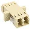 InLine Accoppiatore per fibra ottica - duplex LC-LC - multimodale - beige - manicotto in ceramica - per installazione