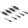 Delock Cavo Delock da spina USB tipo C a 4 prese DC 5,5 x 2,1 mm con interruttore da 1 m