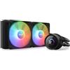 NZXT Kraken 240 RGB Processore Raffreddatore di liquidi tutto in uno 12 cm Nero 1 pz (NZXT KRAKEN 240 RGB LIQ CPU COOLER BLK)