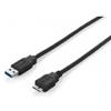 Equip 128397 cavo USB 1,8 m USB 3.2 Gen 1 (3.1 Gen 1) USB A Micro-USB B Nero