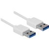 Delock Hub esterno USB 3.0 a 4 porte con vite di bloccaggio