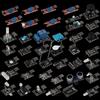 Raspberry Pi Joy-iT Sensor Kit X40 - Komplettsystem Kit di accessori Multicolore (RASPBERRY PI SENSOR KIT X40 - JOY IT) - Versione Tedesca
