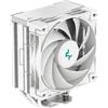 DeepCool AK400 WH Processore Raffreddatore d'aria 12 cm Bianco 1 pz (DeepCool AK400 WH Fan CPU Cooler, Universal Socket, High P