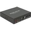 Delock Eingang 1 x SCART Buchse (RGB oder Composite) / 1 x HDMI-A 19 Pin Buchse / 1 x DC 5 V Stromanschluss Ausgang 1 x HDMI-A 19 Pin