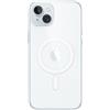 Apple Custodia MagSafe trasparente per iPhone 15 Plus (Apple - Back cover for mobile phone - MagSafe compatibility - polycarbon