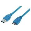 SHIVERPEAKS BASIC-S Micro USB 3.0 Micro, USB-A-MICRO USB-B 0,5 M, connettore USB-A Plug-Micro USB-B, 3.0 Compatibile, -1 pezzo