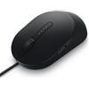Dell MS3220 - Mouse - Laser - 5 tasti - Wired - USB 2.0 - Black - con 3 anni di servizio di scambio avanzato