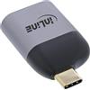 InLine Convertitore display USB: USB-C maschio a DisplayPort femmina 8K60Hz