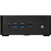 MSI Cubi NUC 1MG-007BDE 0.84L sized PC Nero 150U Intel SoC