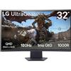 LG 32GS60QC-B Monitor PC 80 cm 31.5 2560 x 1440 Pixel Quad HD LCD Nero (HDMI x2 DisplayPort Headphone)