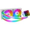 Mars Gaming KIT WATERCOOLING AIO MARS GAMING ML-ULTRA RGB - 240MM (BLANC)