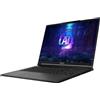 MSI Stealth A16 AI A3XVGG-004FR AMD Ryzen AI 9 HX 370 Computer portatile 406 cm (16) Quad HD 32 GB LPDDR5x-SDRAM 2 TB SSD NVID