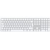 Apple Magic tastiera Universale USB Bluetooth QWERTY Danese Bianco (MAGIC KEYBOARD TOUCH ID NUM KEY WH-DNK)