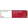 WD Western Digital WD Red SN700 4 TB M.2 PCI Express 3.0 NVMe (WD Red SN700 WDS400T1R0C-68BDK0 - SSD - 4 TB - internal - M.2 2280