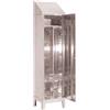 Allforfood Armadio spogliatoio inox 430 - profondità anta cm 40 - dim. cm l50xp40xh215