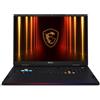 MSI Raider A2XWIG-252ES Intel Core Ultra 9 285HX Computer portatile 45,7 cm (18) UHD+ 32 GB DDR5-SDRAM 1 TB SSD NVIDIA GeForce