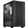 Chieftec Midi Tower GS-03B-BLK-OP, Schwarz Nero