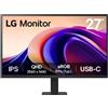 LG 27U631A-B Monitor PC 68,6 cm (27) 2560 x 1440 Pixel Quad HD Nero