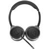 Targus Cuffia con microfono Targus AEH104GL cuffia e auricolare Con cavo senza A Padiglione Musica Chiamate USB tipo-C Bluetooth Nero