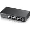 Zyxel Switch di rete Zyxel GS1100-16 Non gestito Gigabit Ethernet [10/100/1000] (GS1100-16 V3 16 PORT GIGABIT - UNMANAGED SWITCH) [GS