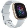 Fitbit Smartwatch Fitbit Sense 2 Digitale Touch screen Oro GPS [satellitare] (Fitbit 4 Blue Mist/Soft Gold Akt) [FB521GLBM]
