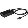StarTech.com Hub USB 3.0 a 4 porte - Type-A 1x USB-C e 3x USB-A commerciale in metallo SuperSpeed 3.2 Gen 1 [5Gbps] Autoaliment