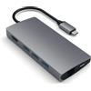 Satechi Multi-Port Adapter V2 Dock st. USB 3.2 Gen 1 [3.1 1] Type-C Grigio (Satechi Aluminum V2) [ST-TCMA2M]