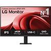 LG 27 QHD Monitor Monitor PC 68,6 cm (27) 2560 x 1440 Pixel Quad HD Nero