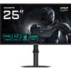 GIGABYTE G25F2 Monitor Gaming 24,5 FHD - 1920 x 1080, 200Hz, 1ms, 300 cd/m², DisplayHDR 10, HDMI 2.0, DisplayPort 1.4