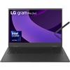 LG Electronics LG Gram Pro 16TB90TP Intel Core Ultra 7 255H Ibrido (2 in 1) 40,6 cm (16) Touch screen WQXGA+ 16 GB LPDDR5x-SDRAM 1 TB SSD Wi-
