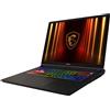MSI Vector 17 HX AI A2XWJG-009FR Intel Core Ultra 9 275HX Computer portatile 43,2 cm (17) Quad HD+ 32 GB DDR5-SDRAM 2 TB SSD N