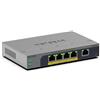 NETGEAR GS105EP Non gestito Gigabit Ethernet (10/100/1000) Supporto Power over Ethernet (PoE) Grigio
