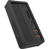 ICY BOX IB-DK4072M-CU31 USB 3.2 Gen 2 (3.1 Gen 1) Type-C Nero