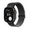 APPLE WATCH ULTRA 3GPS + CELLULAR49MMBLACK TITANIUM CASE WITH BLACK TITANIUM MILANESE LOOP - LARG