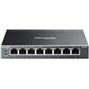 TP-Link Omada ES208GP switch di rete Gestito L2 Gigabit Ethernet (10/100/1000) Supporto Power over Ethernet (PoE) DIN rail Nero