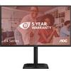 AOC E4 Q27E4CV Monitor PC 68,6 cm (27) 2560 x 1440 Pixel Quad HD LED Nero