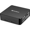 Mediamondo Sandberg 421-28 batteria portatile 5000 mAh Carica wireless Nero