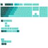 Glorious PC Gaming Race KeyCaps GPBT KeyCaps ANSI Layout US PBT-Sub-Rain-RainforestGlorious (Glo-KB-Acc-GPBT-GR-RFO-US)