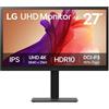 LG 27BA45U-B Monitor PC 68,6 cm (27) 1920 x 1080 Pixel Full HD Nero