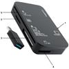 CoolBox COO-CRE-4AC lettore di schede USB Nero