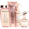 KERASTASE Kit Gloss Adsolu Shampoo 250ml + Condtioner 250ml + Spray 190ml + Hair Oil 45ml
