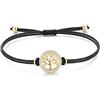 Jrêveinfini Albero della Vita Bracciale Donna Oro Argento 925, Braccialetto Bracciale Portafortuna Donna Bambina Ragazza, Bracciale Mamma Corda, Regalo Natale Compleanno Donna Bambina